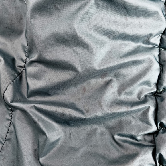 Patagonia Down Sweater Puffer Jacket Womens S Aqua Stone Front Zip Quilted - Picture 11 of 16